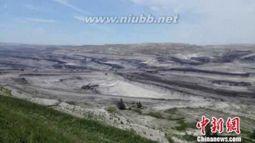 霍林河煤矿 内蒙古霍林河露天煤矿成游人观景新去处