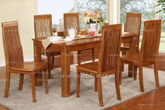家用实木餐桌餐椅图片大全_家用实木餐桌