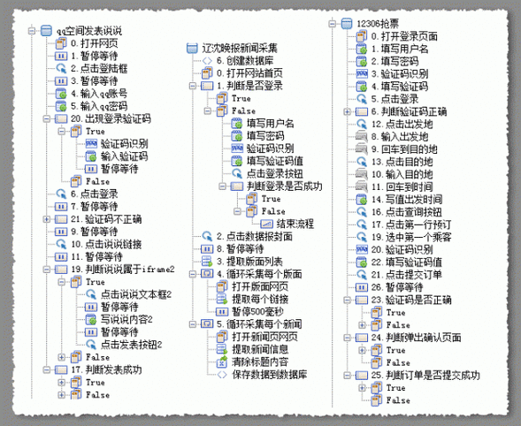 脚本时代 自动化软件 按键精灵 ZennoPoster 站长机器人 微模拟 火车浏览器