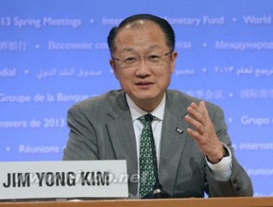 金墉在2014年世界银行集团与IMF春季会议开幕记者会上的讲话 中英对照_金墉