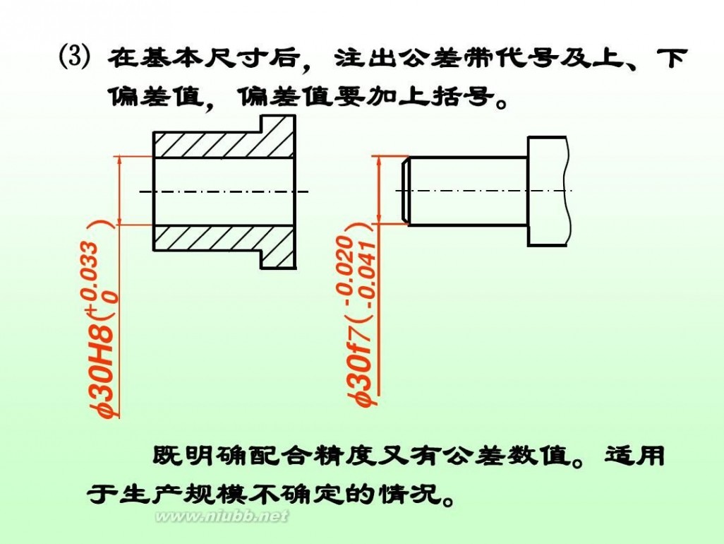 零件图技术要求 三、零件图技术要求