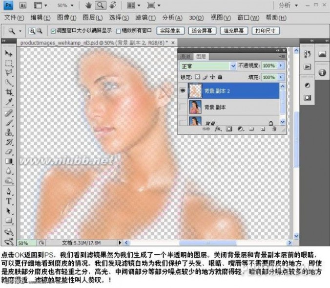 Photoshop磨皮滤镜ImagenomicPortraiture详解