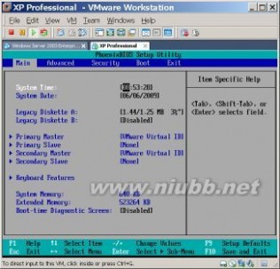 xp怎么进入bios Vmware虚拟机进入BIOS方法
