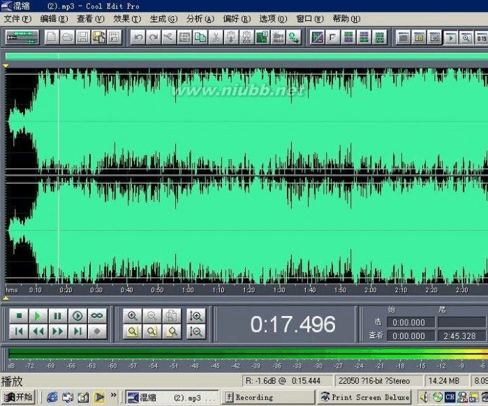 cooleditpro2.0 cool edit pro2.0录音软件使用教程