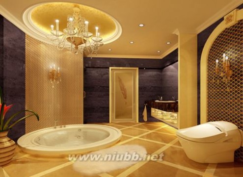 欧式浴室柜 欧式风格 浪漫卫浴设计