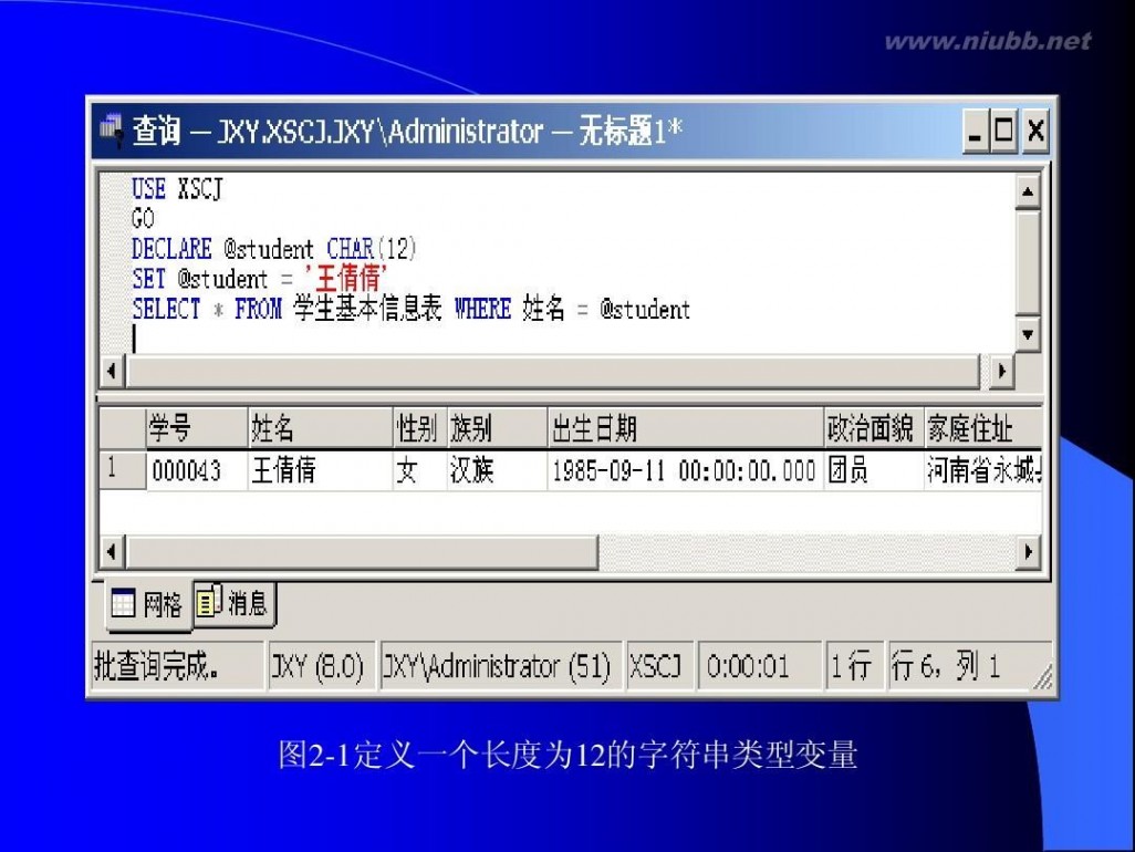 sql编程 SQL语言编程基础