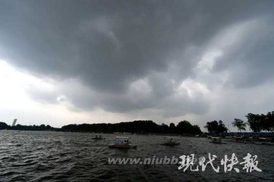 南京 天气 台风"灿鸿"即将到来 南京的天气凌乱了