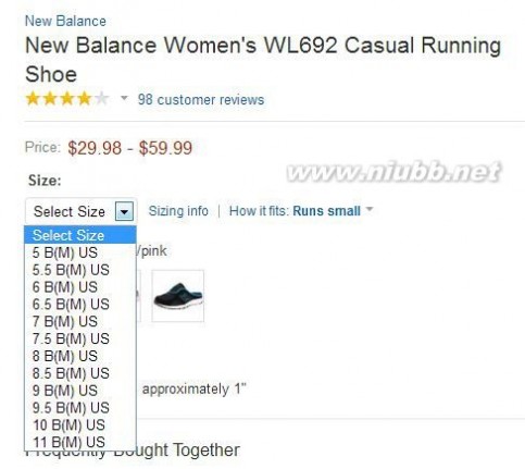 运动鞋尺码 美国亚马逊amazon鞋码对照表：如何在美国亚马逊amazon上选择鞋子的尺寸？