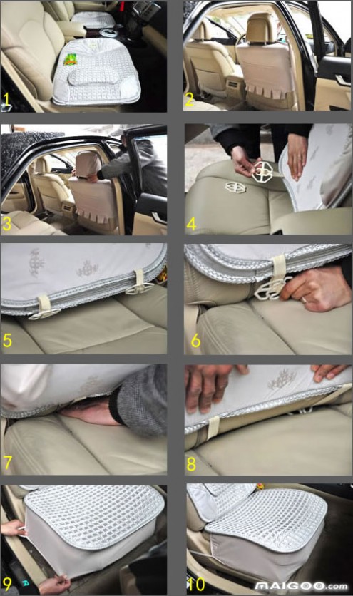 汽车座套安装方法 【汽车坐垫安装方法】汽车坐垫怎么安装 一般轿车坐垫安装的正确方法