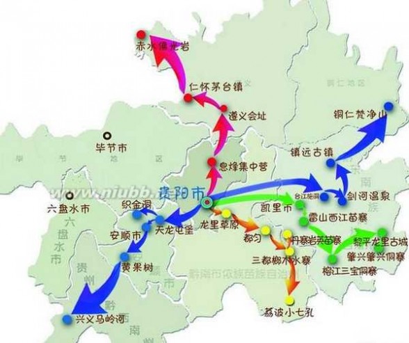 贵州最佳旅游线路 贵州境内最佳自驾路线，强力推荐
