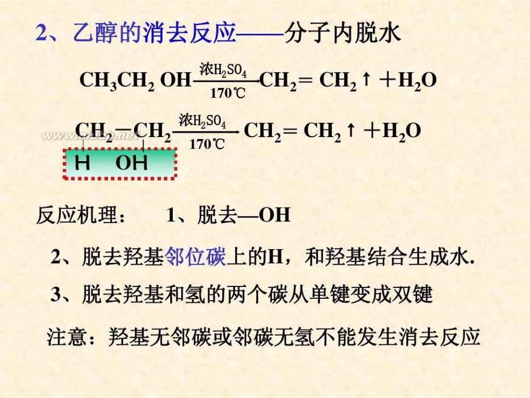 乙醇的化学性质 乙醇的化学性质