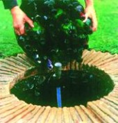 自制小喷泉 自制花园小喷泉