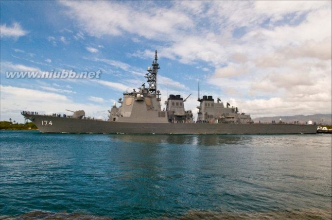 日本金刚级宙斯盾驱逐舰雾岛号(DDG_174)