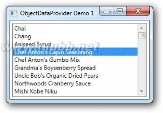 龙腾于海 WPF and Silverlight 学习笔记（二十四）：数据源提供器（DataProvider）