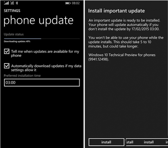 wp8.1升级win10手机预览版图文详细教程