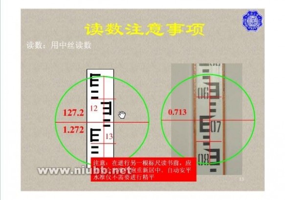 测量·水准仪·标尺读数