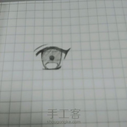 动漫人物眼睛画法 几种简单常用的漫画风格眼睛画法。