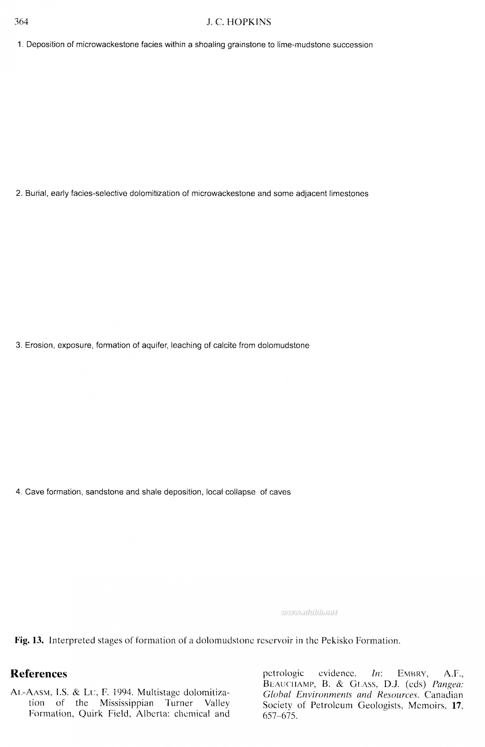 dolomite The geometry and petrogenesis of dolomite hydrocarbon reservoirs-3