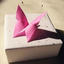 蝴蝶节 正方形折纸来做蝴蝶节（转）