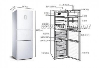 冰箱尺寸 冰箱尺寸规格有哪些 如何购选冰箱尺寸