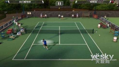 欢畅淋漓的网球激战 《VR网球》来袭