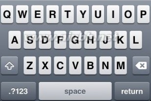 屏幕键盘 iOS 点击return或者点击屏幕键盘消失