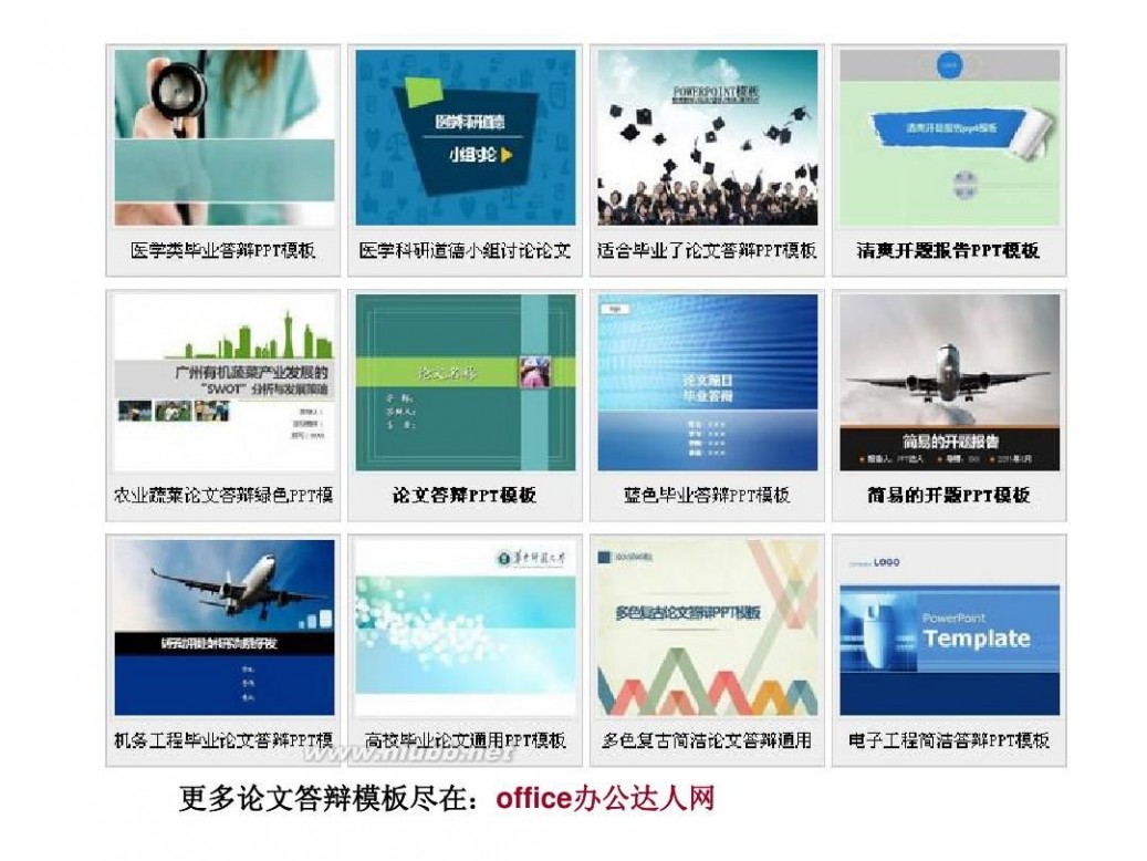 达人网 大学本科船舶专业毕业答辩PPT模板(office办公达人网)