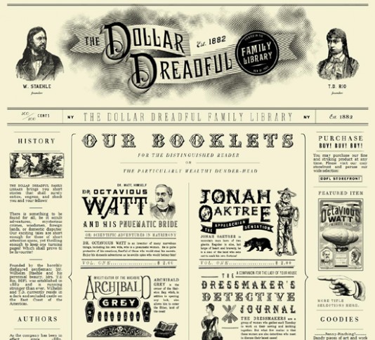 The Dollar Dreadful Family Library