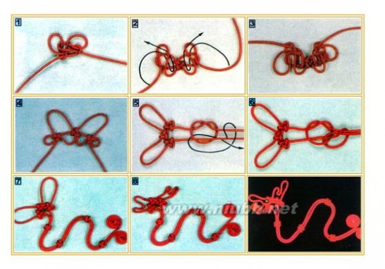 中国结编法图解大全,中国结的打法合集_怎样制作中国结