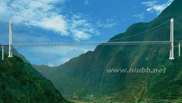 贵州关岭坝陵河大桥建成通车（图片）