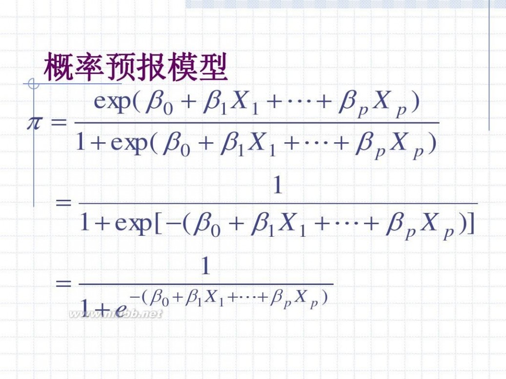 logistic logistic回归分析