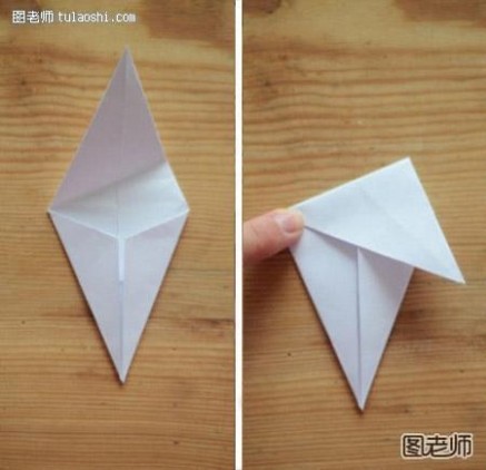 飞镖的折法 折纸大全 飞镖的详细图解折法