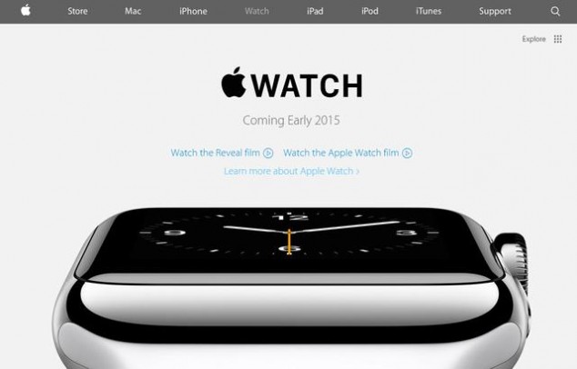 苹果官网更新：Apple Watch就要来了