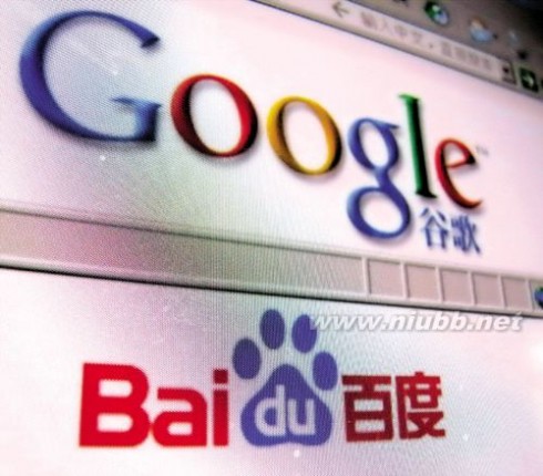 百度和谷歌的对比，业界不代表全部 baidu google