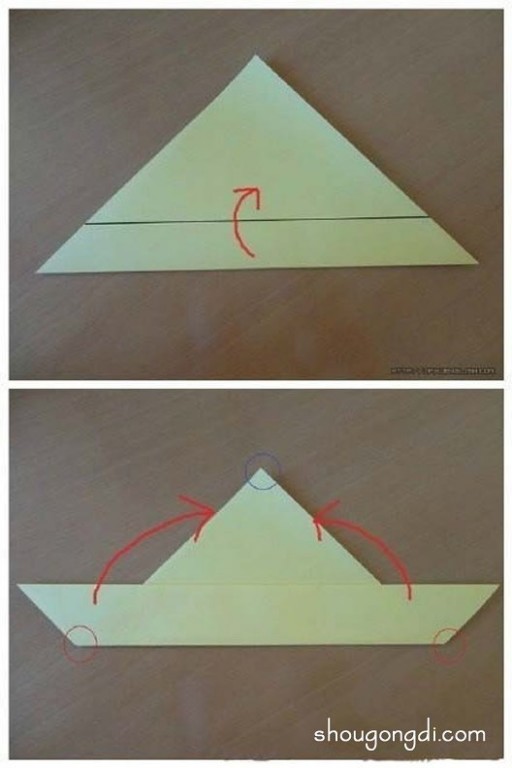 皮卡丘折纸 简单皮卡丘折纸方法 儿童折皮卡丘的折法