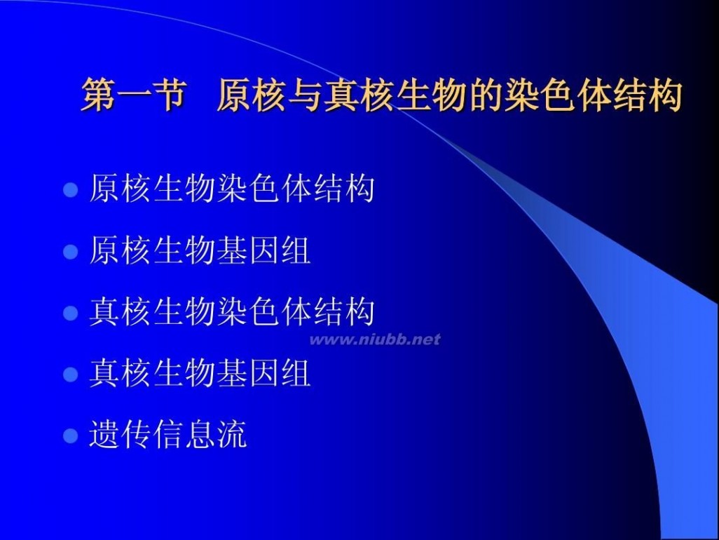 分子生物学课件 现代分子生物学课件-第二章