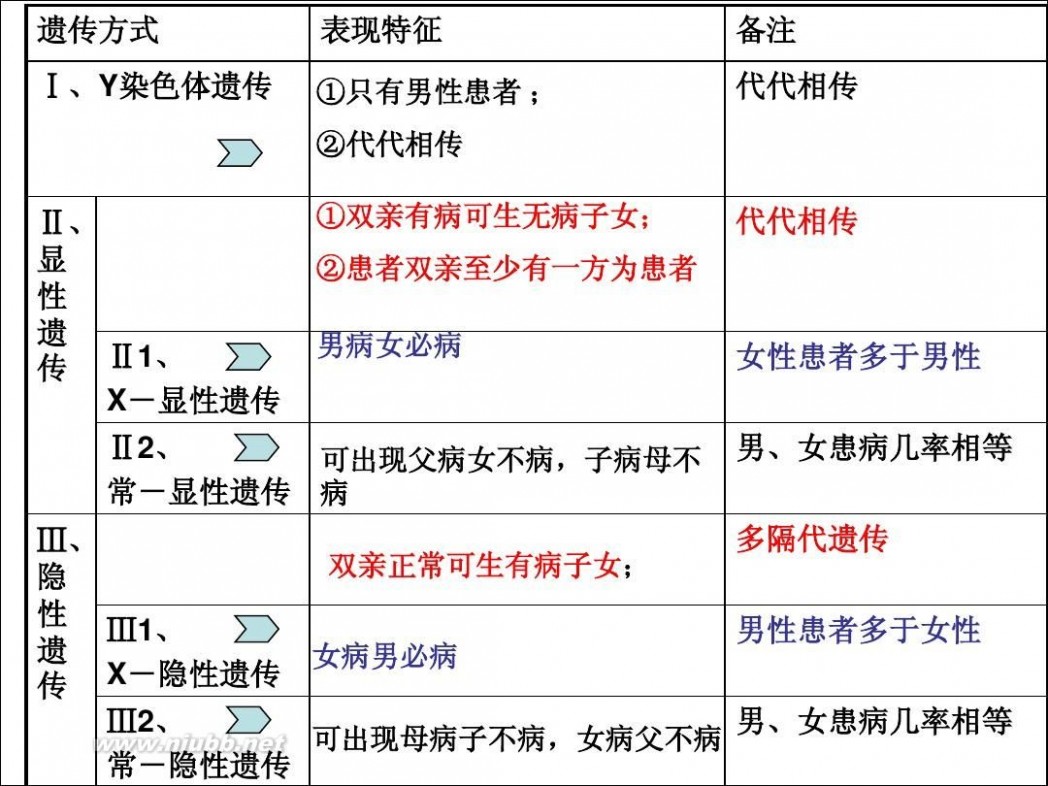 遗传病 人类遗传病