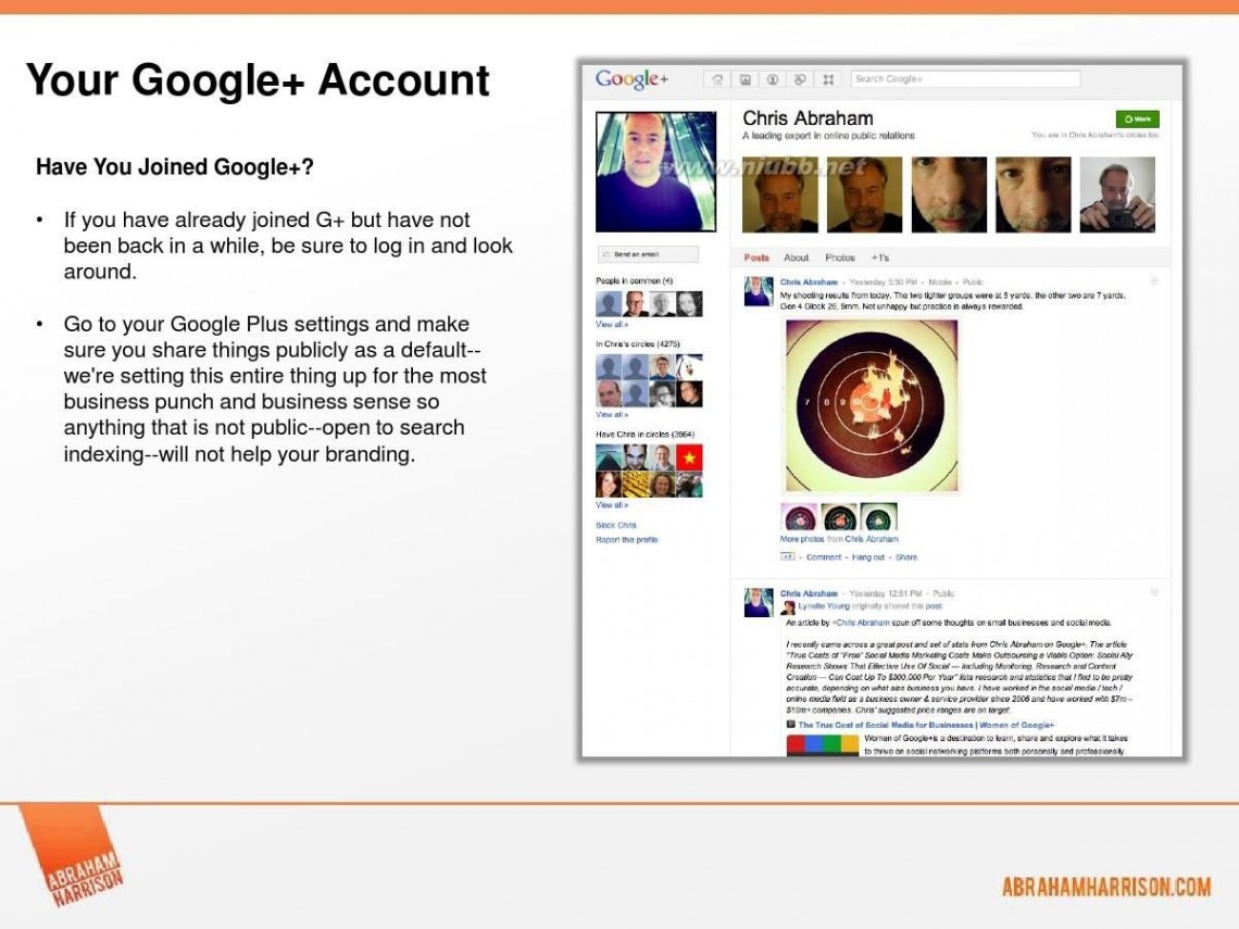 google 推广 如何利用Google+来做推广(英文版)
