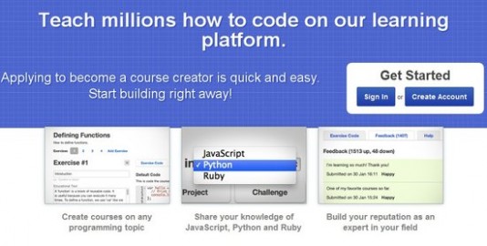 编程网站Codecademy新工具：用户可开班授课