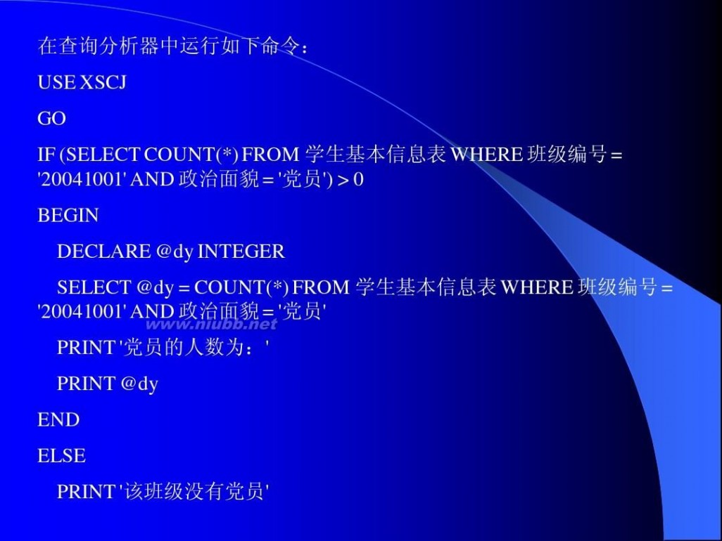 sql编程 SQL语言编程基础