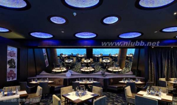 梅西西餐厅 【新加坡】浪漫的水下餐厅