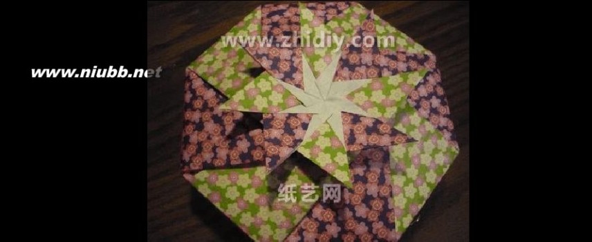 折盒 折纸盒大全之八边形手工折纸盒子图解教程