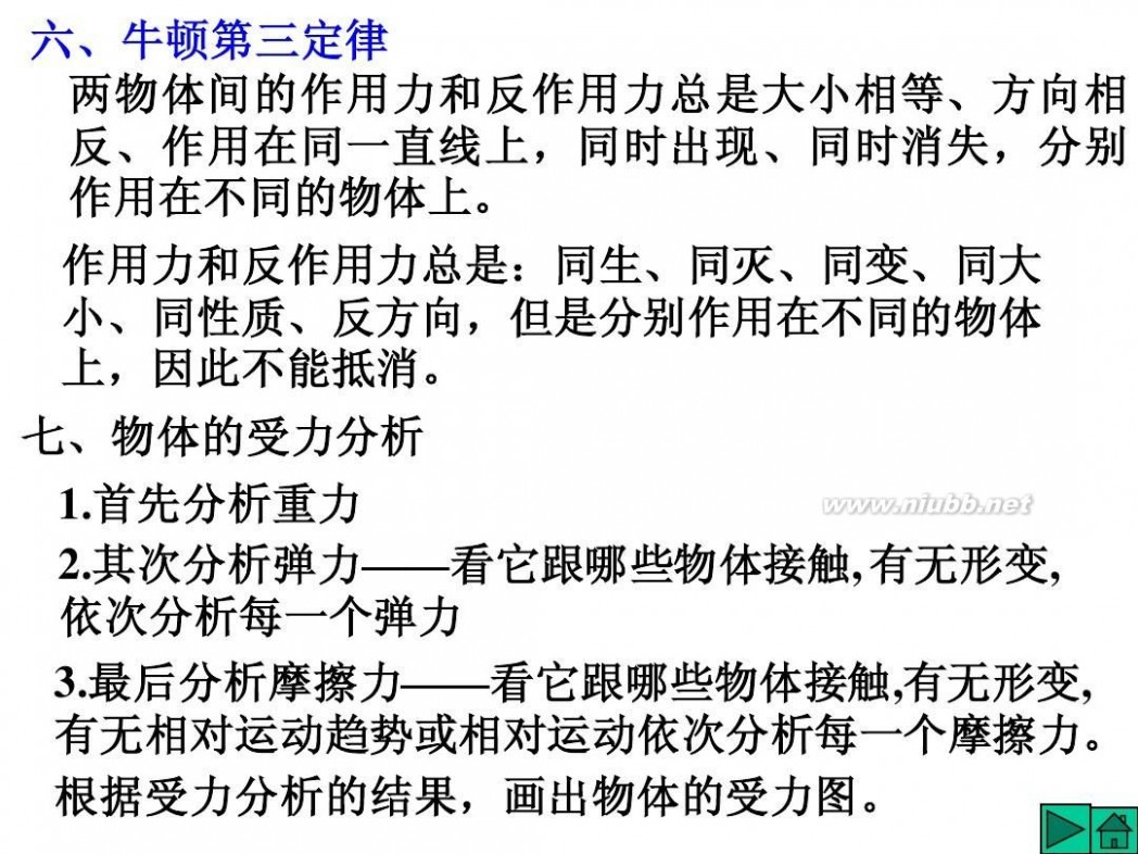 力的概念 力的基本概念