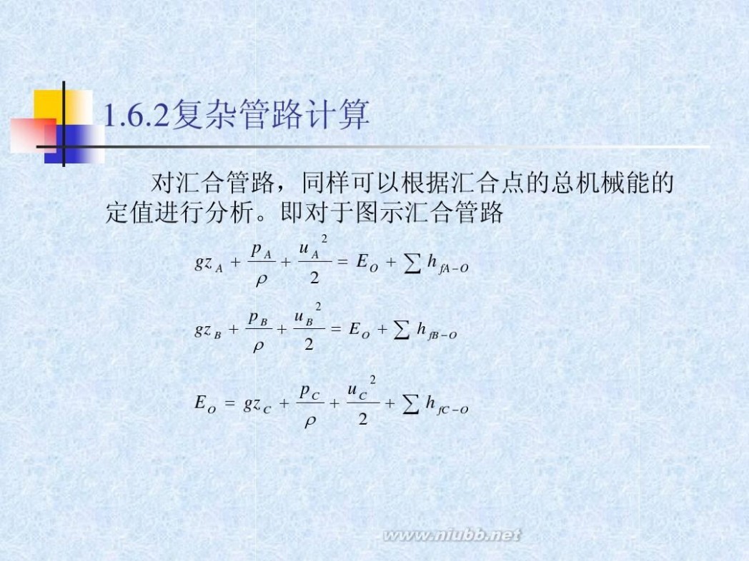 流体力学教材 流体力学经典教程