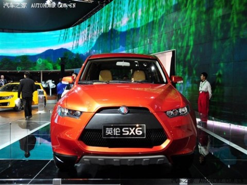 61阅读 吉利汽车 上海英伦SX6 2010款 基本型
