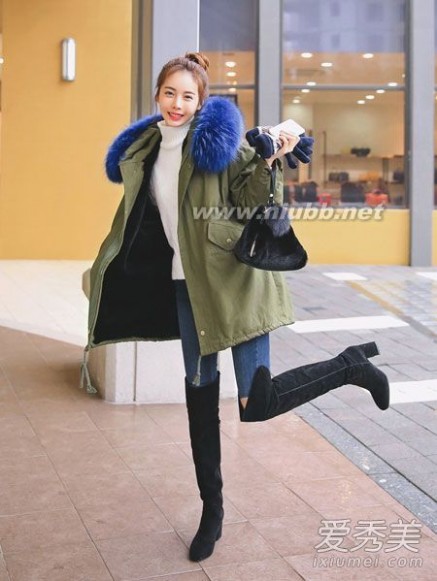 韩国冬季街拍 韩国女生冬天穿搭 看街拍图片偷师