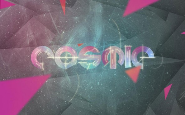 Create a Cosmic Typo Wallpaper in Photoshop