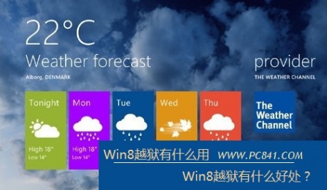 Win8越狱有什么用 Win8越狱有什么好处？