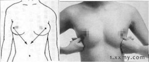 胸部按摩方法 让你乳房暴涨的按摩方法【图片视频】