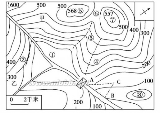 河南省郑州市第四十七中学2014届高三第一次月考地理试题